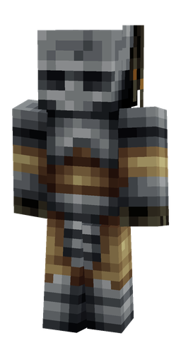 Black skin: body, front render