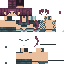 Blue skin: raw texture render