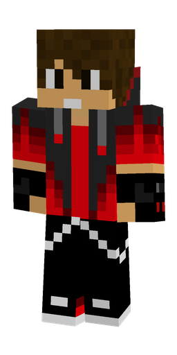 Black skin: body, front render