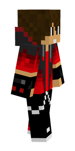 Black skin: body, right side render