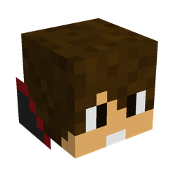 Black skin: head render