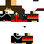 Black skin: raw texture render