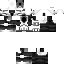 Black skin: raw texture render