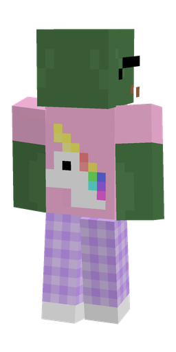 Classic skin: body, back render