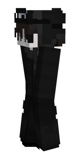 Black skin: body, left side render