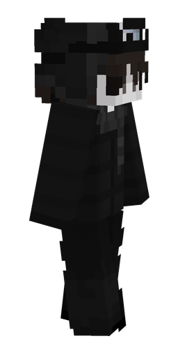 Black skin: body, right side render