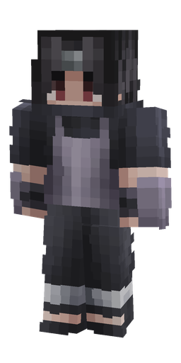 Black skin: body, front render