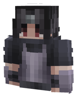 Black skin: bust render