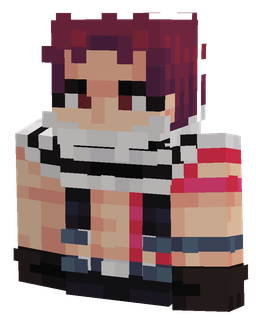 Black skin: bust render