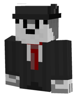 Black skin: bust render