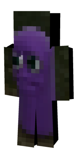 Black skin: body, back render