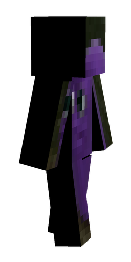 Black skin: body, right side render