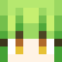 Green skin: face render