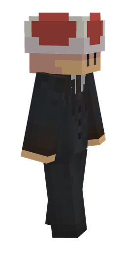 Black skin: body, right side render
