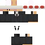 Black skin: raw texture render