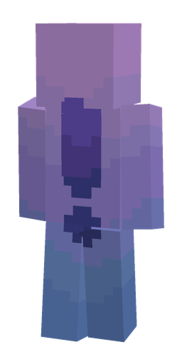 Blue skin: body, front render