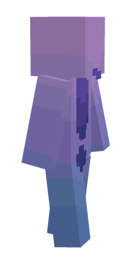 Blue skin: body, right side render