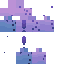 Blue skin: raw texture render