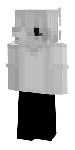 Black skin: body, front render