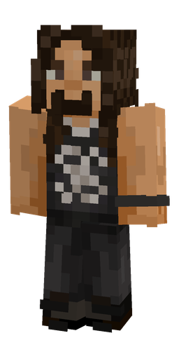 Black skin: body, front render