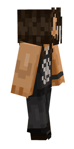 Black skin: body, right side render