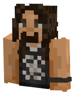 Black skin: bust render
