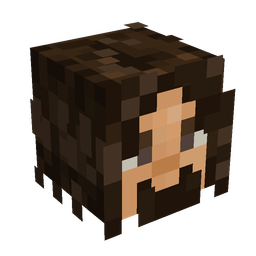 Black skin: head render