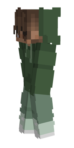 Gray skin: body, left side render