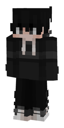 Black skin: body, front render