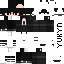 Black skin: raw texture render