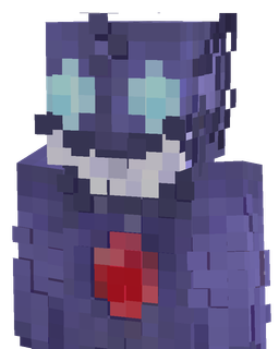 Blue skin: bust render