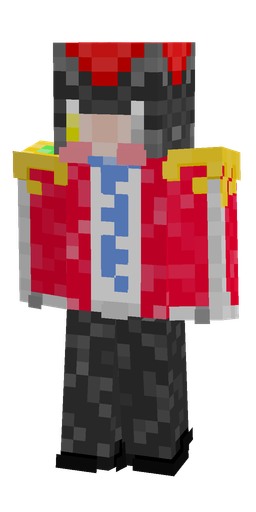 Black skin: body, front render
