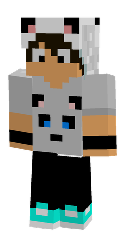 Black skin: body, front render