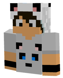 Black skin: bust render