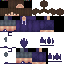 Blue skin: raw texture render