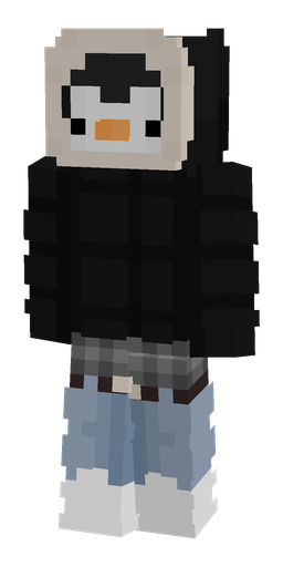 Black skin: body, front render