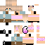 Blue skin: raw texture render