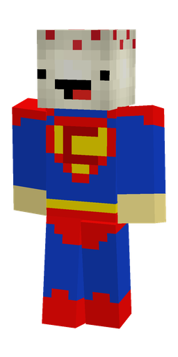 Blue skin: body, front render