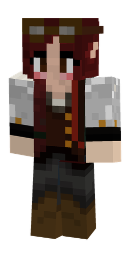 Black skin: body, front render