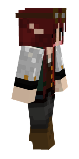 Black skin: body, right side render