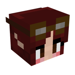 Black skin: head render