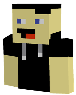 Black skin: bust render