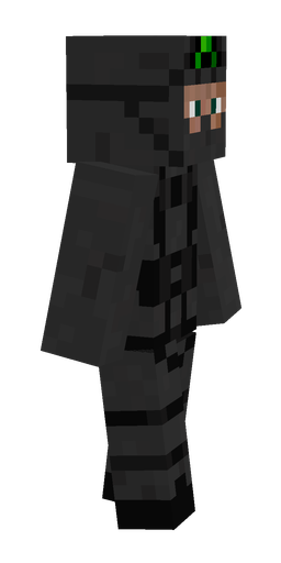 Black skin: body, right side render