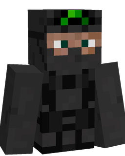 Black skin: bust render