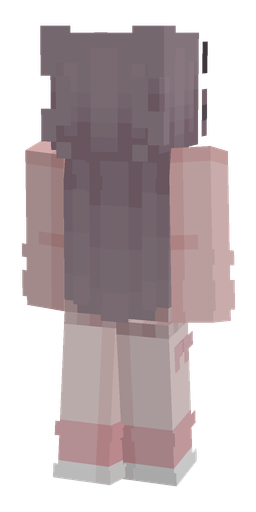 Gray skin: body, back render