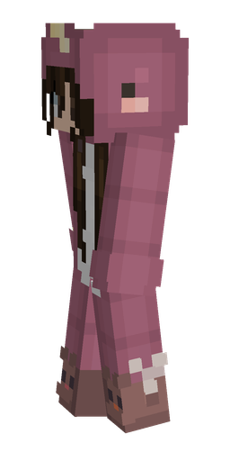Red skin: body, left side render
