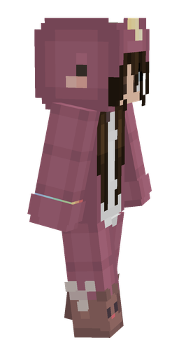 Red skin: body, right side render