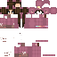 Red skin: raw texture render
