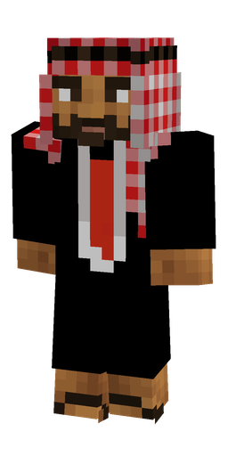 Black skin: body, front render