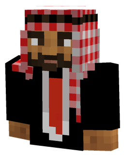 Black skin: bust render